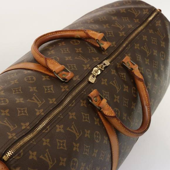 LOUIS VUITTON Monogram Keepall 60 Boston Bag M41422 LV Auth am6272 - Picture 6 of 16